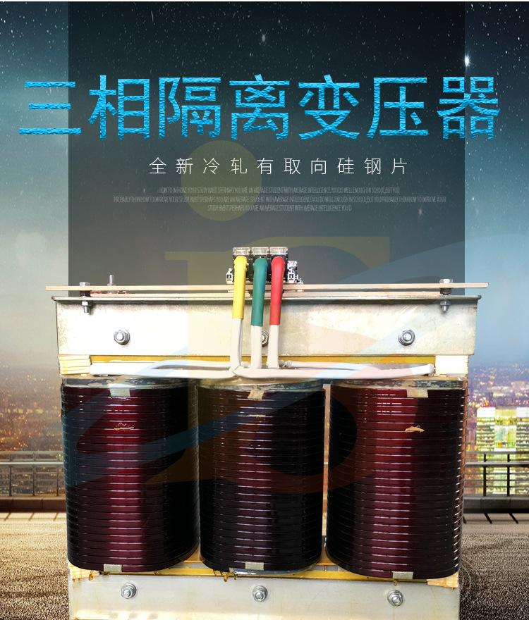 380V变转220V机械设备专用SG-4000VA三相电源控制变压器