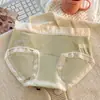 Pantis Sin Costuras para Mujer Transpirables de Cintura Media 10A Seda de Ácido Poliláctico Cómodos Ligeros Hielo Seda Ligeros Transparentes Panties Triángulo para Mujer