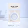 Esponja de maquillaje tipo almohada de algodón de gran tamaño en bolsa OPP, adecuada para uso tanto húmedo como seco, para fijar el maquillaje, borla de polvo grande para ventas transfronterizas