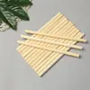 Palitos de Bambu DIY Materiais para Modelo de Construção Feito à Mão Palitos Redondos Pequenos Produtos de Bambu Hastes Redondas de Bambu Palitos de Bambu de Várias Espessuras