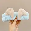 Tiara de Orelhas de Gato de Desenho Animado para Meninas Lavarem o Rosto e Aplicarem Máscara Facial, Tiara Especial para Lavar o Cabelo, Tiara, Faixa de Cabelo, Acessório de Cabeça Antiderrapante