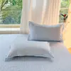 Funda de almohada de algodón, Tela cepillada engrosada, Par individual de fundas de almohada, 48X74, Al por mayor, Directo del fabricante, Cuadros