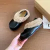 Zapatillas de Felpa de Moda Estilo Nuevo Birkenstock para Uso en Exteriores 2026 Zapatos de Piel Botas de Nieve Otoño Invierno Zapatillas Cerradas a Media Pierna Pequeñas