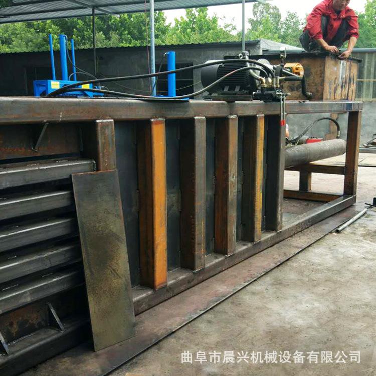 立式塑料瓶打包机 40吨编织袋打包机 大型卧式废纸打包机