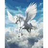 Dropshipping Transfronterizo Pintura al Óleo Digital al por Mayor Pinturas sin Marco 40X50 Amazon Wish Fábrica de Pintura Vestíbulo Ozon Caballo