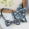 Traje de vestir corbata de moño pañuelo cuadrado pequeño traje novio vestido de novia camisa accesorios conducto de aire nostálgico bolsa toalla moño