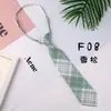 Corbata JK Original Estilo Japonés Uniforme de Preparatoria Femenino Estilo Preppy Corbata Floja Gratis Cuadros Estudiante Femenina Hoshino Baizui