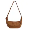 Bolsa de Dumpling Grande de Alta Calidad Estilo Retro para Mujer 2026 Nuevo Estilo Bolso de Hombro Suave Casual Versátil para Viajar Bolso Cruzado