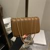 Bolso Mujer 2024 Invierno Moda Nueva Moda Mujer Cadena Hombro Textivo Bandolera Cadena Viajero Pequeño Cuadrado