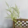 Bosque Escandinavo Verde Planta Verde Hoja Verde Techo de Salón de Bodas Mimosa Plástico Flor Falsa Hierba de Amante Eucalipto