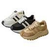 Zapatos Deportivos Casuales Versátiles Nuevos de Primavera para Mujer, Zapatos de Entrenamiento Alemanes, Antideslizantes, con Plataforma para Aumentar la Altura, Zapatos de Papá para Mujer