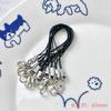 Color cadena para teléfono móvil llavero cordón para bolso colgante con cierre de langosta material de cuentas hecho a mano DIY cuentas para joyería accesorios