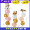 Suporte Decorativo de Acrílico Transparente para Casamentos, Pilares Guia Quadrados, Vitrine de Loja, Adereços para Joias, Suporte Elevado para Flores