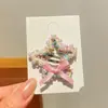 Pinzas BB color dopamina, lindas pinzas para el pelo de oso y estrella para niñas, pinzas para flequillo lateral de niños, hermosos pasadores pequeños, accesorios para el cabello