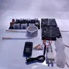 Aquecedor Eletromagnético de Indução de Alta Frequência ZVS de 6 Tubos 2500W Derretendo Fundindo Ouro Têmpera Tratamento Térmico Kit DIY