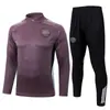 2526 Traje de Entrenamiento de Fútbol para Adultos Traje de Entrenamiento de Fútbol Manga Larga Conjunto para Adultos Otoño e Invierno Conjunto de Entrenamiento de Manga Larga para Adultos