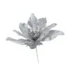 33cm Nova Flor de Natal Decoração de Árvore de Natal Flor Festa Festa Atmosfera Festiva Acessórios para Arranjo de Flores Flor Artificial Estoque Disponível