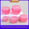 5/10/20/30g caixa de creme de cogumelos garrafa de creme de plástico cosméticos viagem sub-garrafa amostra de teste frasco
