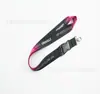 Muestra de producción lanyard de transferencia térmica generación de muestra de lanyard lanyard de nailon fábrica venta al por mayor correa de lanyard