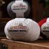 213 fio de lã fio de lã merino 3 fios tricô à mão fio médio-fino fio para tricô próprio suéter chapéu cachecol