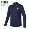 Pgm Novo Golfe Infantil Manga Longa Masculino À Prova de Vento e Quente Macio Outono Roupas para Meninos