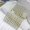 Série Duyuer Adesivos de Unha Populares Estilo Influenciador Realista com Suporte Adesivo para Decoração de Unhas DIY