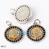 Acessórios DIY Cobre Puro Microincrustado Yin Yang Oito Trigramas Buda Maitreya Cabeça de Leão Pequeno Pingente Pequeno Pingente