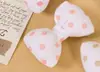 Accesorios DIY de lazo de lunares para zapatos, sombreros, calcetines y ropa, accesorios de color caramelo rellenos de algodón