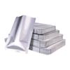 Bolsa de envasado al vacío de alimentos de papel de aluminio, bolsa de plástico de película de aluminio, sello de tres lados, máscara, sello de té, bolsa de papel de aluminio en stock al por mayor