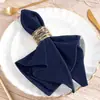 Pano de Guardanapo Liso Espesso 100% Algodão para Cozinha, Bule, Pano de Prato, Hotel, Decoração Floral, Decoração de Casamento, Atacado Transfronteiriço em Estoque
