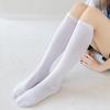 Medias de primavera, otoño e invierno para niñas, calcetines deportivos de fútbol de algodón para niños, calcetines altos para mujer, estilo universitario, antideslizantes, hasta la pantorrilla
