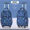 Bolsa de Viaje con Carrito de Ruedas Universal Viajes de Corta Distancia Bolsa de Viaje de Gran Capacidad Hombres y Mujeres Impermeable Bolsa de Equipaje de Mano Venta al por Mayor