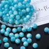Arena Movediza Perlado Caramelo Ojo de Gato Resina Redondas Perlas Sueltas Hecho a Mano DIY Pulsera Joyería con Cuentas Accesorios Perlas Sueltas Mayoreo
