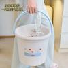 Temporada de Regreso a Clases Dormitorio Estudiantil Bolso Cubo Lavabo Set de Lavabo Suministros Esenciales para Estudiantes de Secundaria para Bañarse