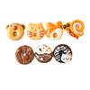 Gato, Oso, Donut Accesorios Mixtos de Resina Accesorios DIY Llavero Pasador Diadema Juguete de Comida en Miniatura