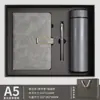 Caja de Regalo para Portátil de Negocios, juego de Bloc de Notas A5 con Taza Térmica, Cuaderno, Regalo para Personal de Eventos de Reunión Anual de Oficina