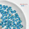 Nuevas Decoraciones para Uñas Azúcar Helado Rectangular Brillantes Rhinestones Esquina Recta Cuadrado Cristal de Azúcar Rhinestones de Punta Inferior Accesorios para Uñas DIY