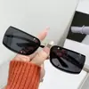 Óculos de Sol Ovais Vazados de Metal Estilo de Rua Óculos de Sol para Garota Cool Y2K Steampunk Óculos de Sol Retrô
