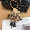 Suéter Original de Peluche de Gatito para Otoño e Invierno Colgante de Muñeca Kt de Piernas Largas Llavero Versátil Lindo Joyería para Colgar
