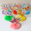 Colgante Decorativo Espiral de Mariposa Bola de Panal Adorno 3D Decoración Colgante de PVC Tarjeta de Colgante Espiral para Uso en Fiesta de Cumpleaños