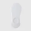 Meias Sapatilha Feminina Primavera e Verão Cor Sólida Listra Vertical Silicone Antiderrapante Meias Femininas Baixas Invisíveis Curtas Meias Sapatilha Silicone Antiderrapante