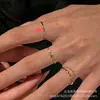 ¡Simplifica lo Complejo! Anillos Apilables de Lujo Ligero, Ultra Finos y Exquisitos para Mujer, Estilo Vintage Versátil, Anillos de Lujo Ligero de Nicho