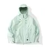 Kongshan Rain Chaqueta Impermeable Cortavientos Ligera Tres en Uno Ropa de Abrigo para Mujer Hombre Chaqueta Ligera de Montañismo