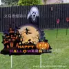 Ventas Directas de Fábrica Señales para Jardín de Halloween Señales Decorativas para Fiestas al Aire Libre Calabaza Fantasma Señales Temáticas de Terror para Jardín