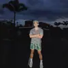 Camisa Tricotada Estilo Old Money Retrô Americano Casual Malha Solta Vazada Manga Curta para Homens Verão Versátil Tendência Top