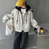 Nova jaqueta de couro estilosa para meninas, perfeita para primavera e outono, roupa infantil descolada e da moda, jaqueta de motociclista e top da moda para meninas mais velhas