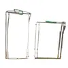 Porta-loncheras de Acero Inoxidable para Comida Rápida Indonesia Transfronteriza Estante de Almacenamiento Estante de Empaque para Bolsas Estante de Placa para Bolsas de Altura Ajustable
