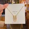 Nuevo Modelo Yilu Youyou Lingdong Collar de Acero de Titanio, Lujo Ligero, Nicho, Versátil, No se Desvanece, Accesorio de Cadena para Clavícula al por Mayor