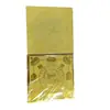 Papel de Origami Dorado de una Cara para el Gran Mantra de la Compasión y la Tierra Pura, Papel Amarillo de Origami Hecho a Mano, Producto de Papel Dorado, Una Pieza de 40 Hojas