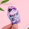 Chaveiro de Acrílico Padrão Personalizado Pingente para Mochila Escolar Casal Presente Criativo Gato da Sorte Pingente para Chaveiro de Carro